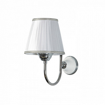 TW Harmony 029, настенная лампа светильника с основанием, цвет:  белый/хром (без абажура)
