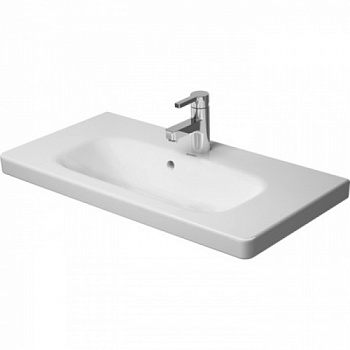 Duravit DuraStyle Раковина для мебели  компакт, с перел., с 1 отв. под смес., 785x400мм, Цвет: Белый