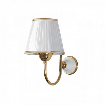 TW Harmony 029, настенная лампа светильника с основанием, цвет:  белый/золото (без абажура)