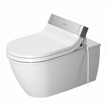 Duravit Darling New Унитаз подвесной с вертикальным смывом, вкл. крепление Durafix, объем: 4.5л, 370x620мм, Цвет: Белый