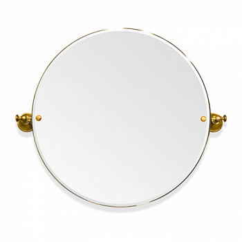 TW Harmony 023, вращающееся зеркало круглое 69*8*h60, цвет держателя: золото