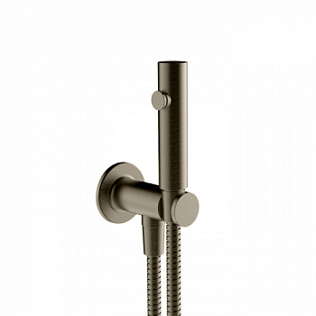 GESSI INCISO Гигиенический душ на 1/2&quot;, цвет: warm bronze brushed pvd