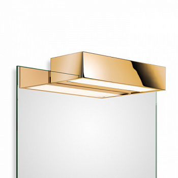 Decor Walther Box 1-25 N LED Светильник на зеркало 25x10x5см, светодиодный, 1x LED 18.4W, цвет: золото