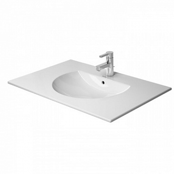 Duravit Darling New Раковина для мебели с перел., с 3 отв. под смес., 830x545мм, Цвет: Белый