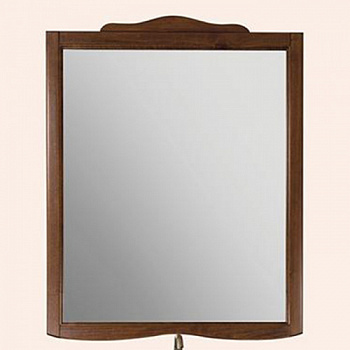 Tiffany World, 364, зеркало 92*h116, рама: дерево, отделка: орех